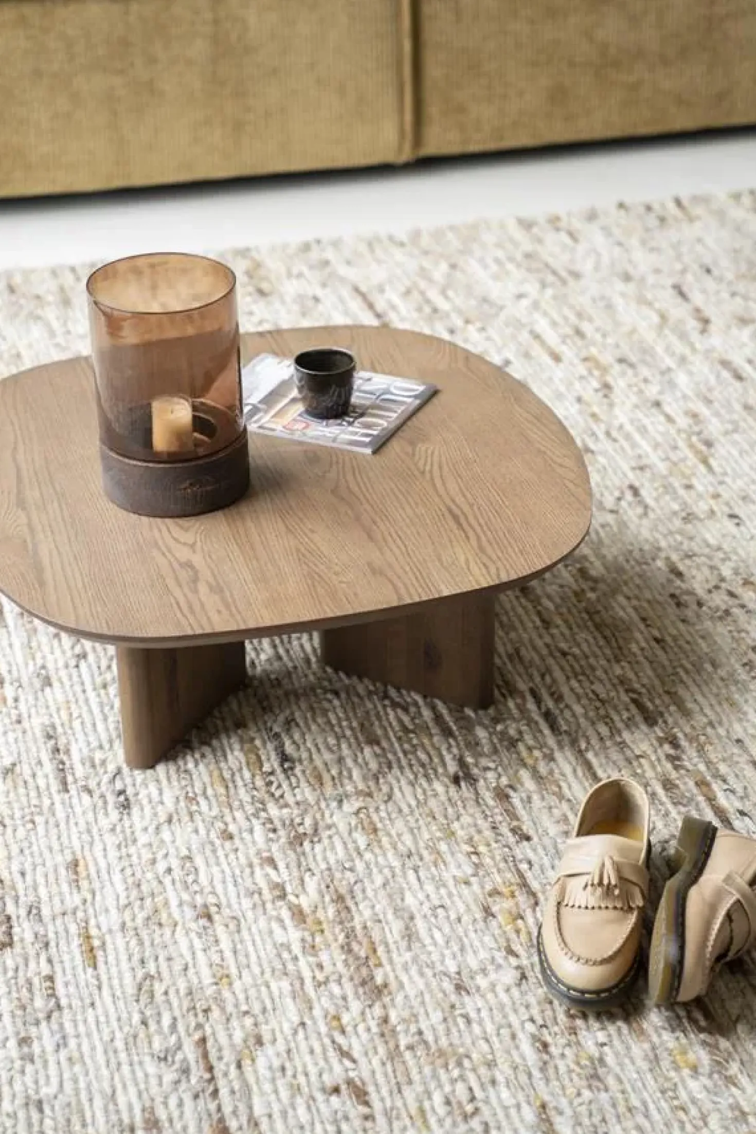 Salontafel Stef small Bruin 80cm
