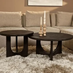 Salontafel Suus Zwart 80 cm