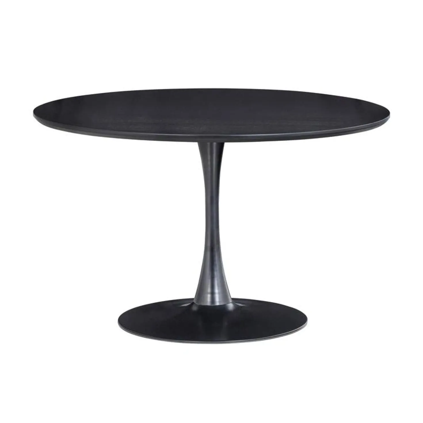 Sammy Eettafel Rond MDF Zwart 120cm