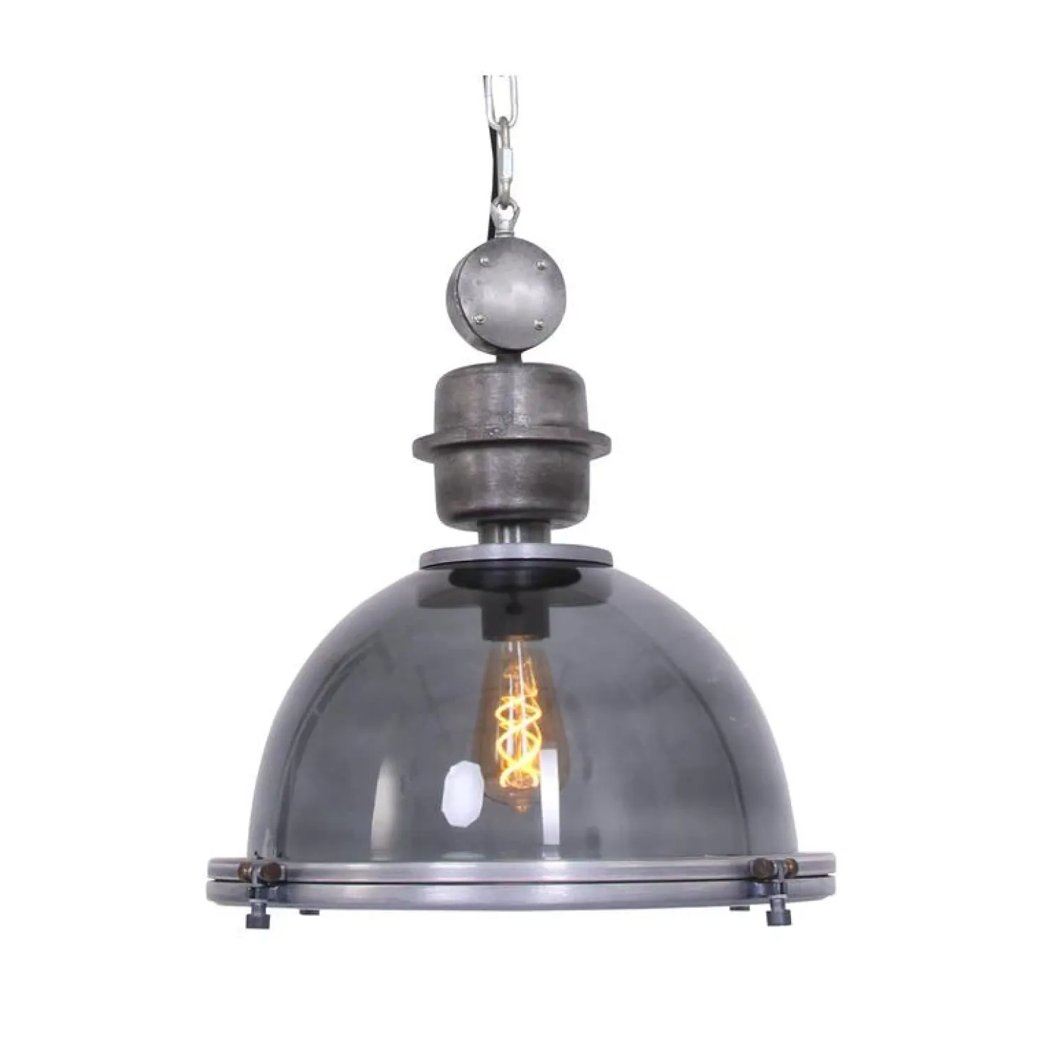 Sammy 1-lichts Hanglamp Grijs 45cm