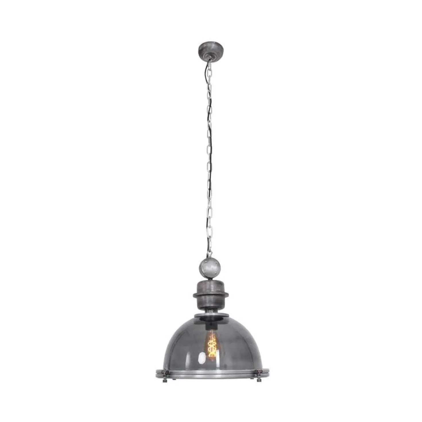 Sammy 1-lichts Hanglamp Grijs 45cm