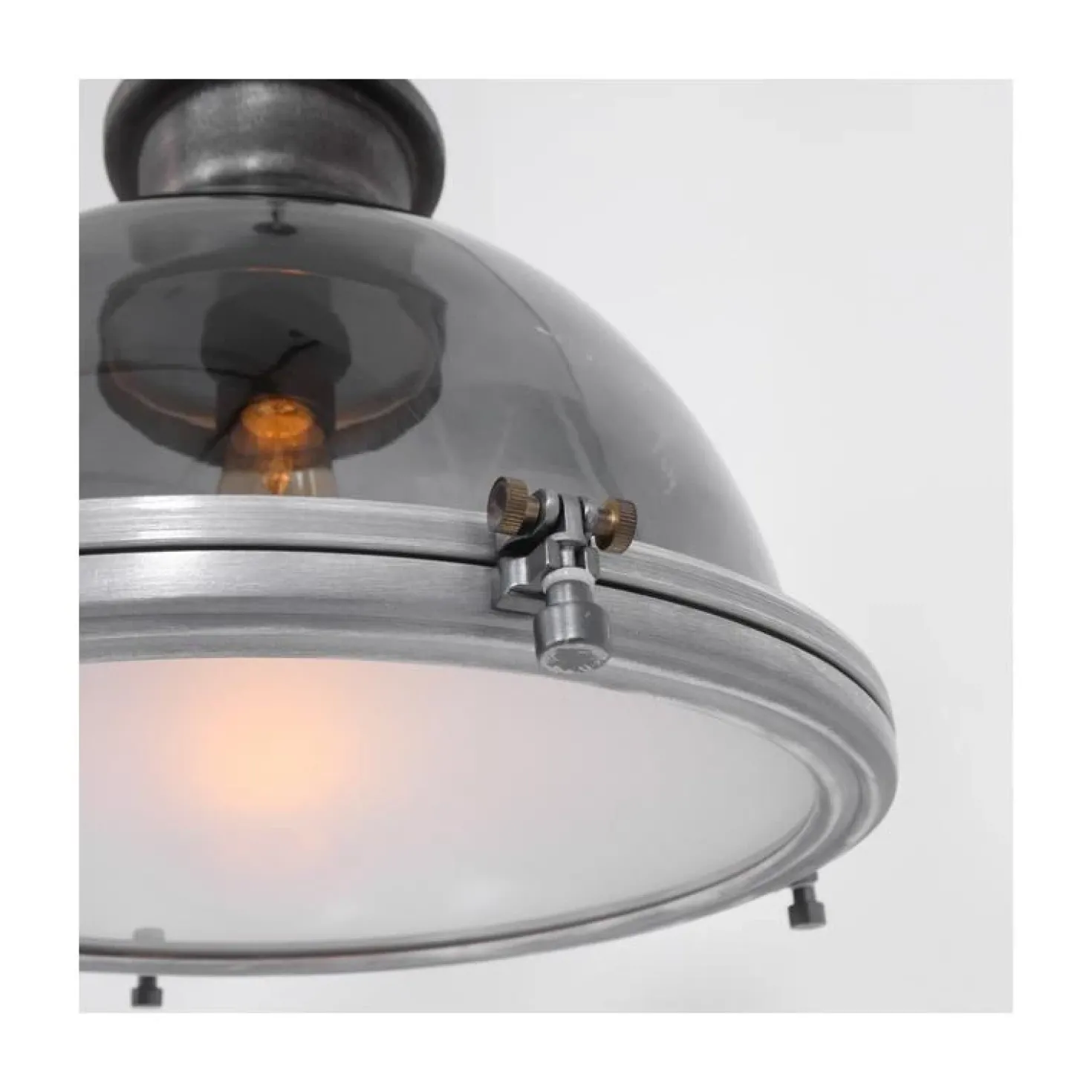 Sammy 1-lichts Hanglamp Grijs 45cm