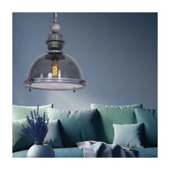 Sammy 1-lichts Hanglamp Grijs 45cm