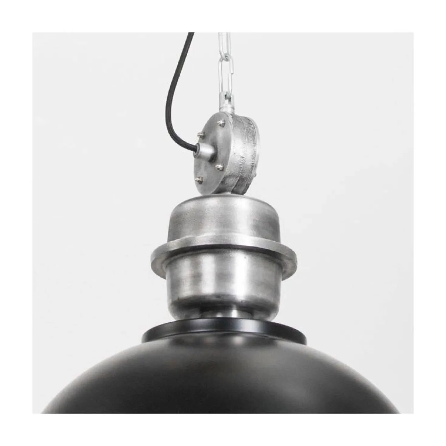 Sammy 1-lichts Hanglamp Zwart 42cm