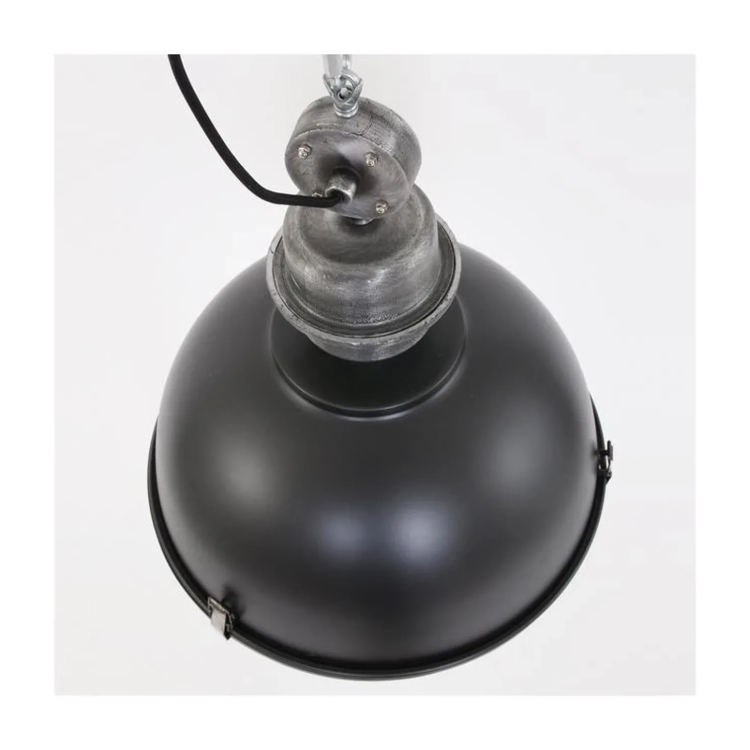 Sammy 1-lichts Hanglamp Zwart 42cm
