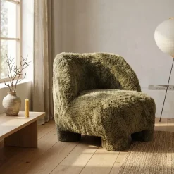 Samson Fauteuil Groen Doodlestof