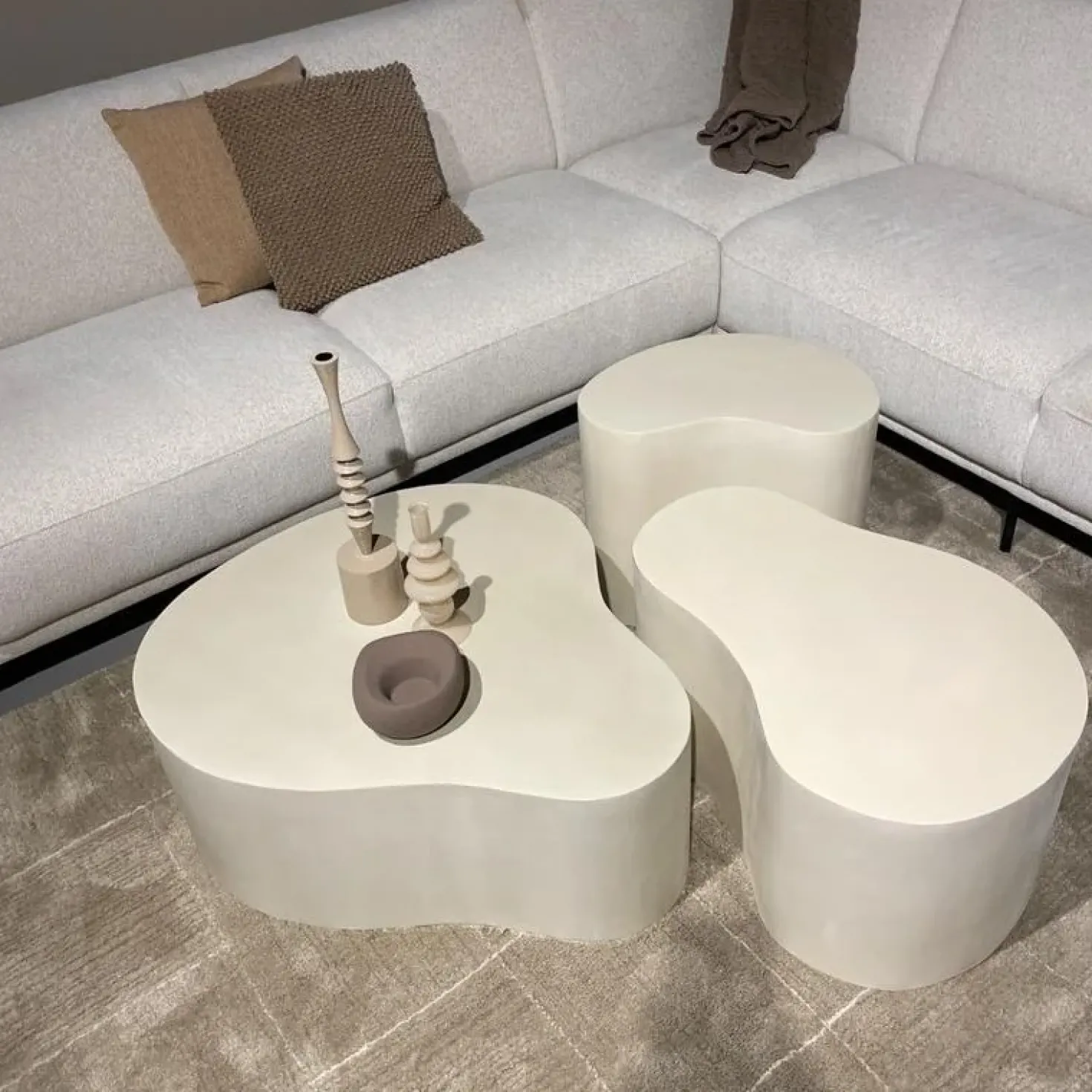 Sandy organische Salontafel Zand 70cm