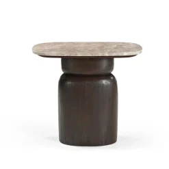 Santo Bijzettafel Marmer 56 cm