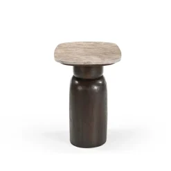 Santo Bijzettafel Marmer 56 cm