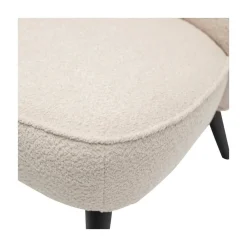 Sara Bankje Boucle Creme 110cm