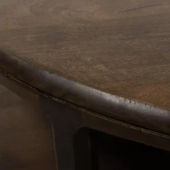 Sara Bijzettafel rond Walnoot 50cm