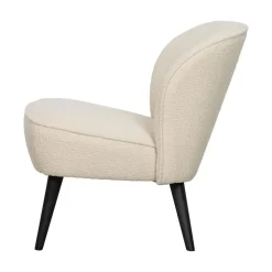 Sara Fauteuil Boucle Creme