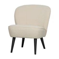 Sara Fauteuil Boucle Creme