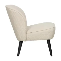 Sara Fauteuil Boucle Creme