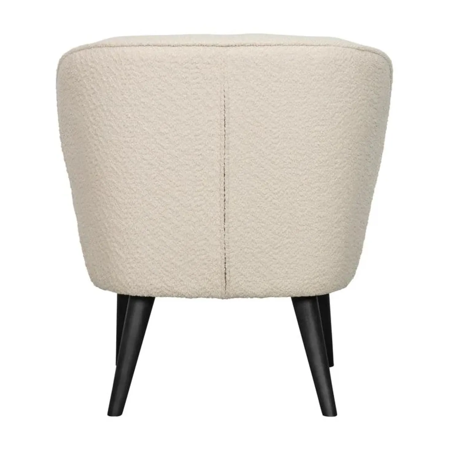 Sara Fauteuil Boucle Creme