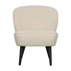 Sara Fauteuil Boucle Creme