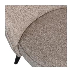 Sara Fauteuil Geweven Stof Naturel Melange