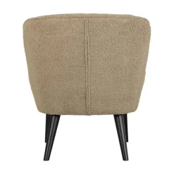 Sara Fauteuil Teddy Zand