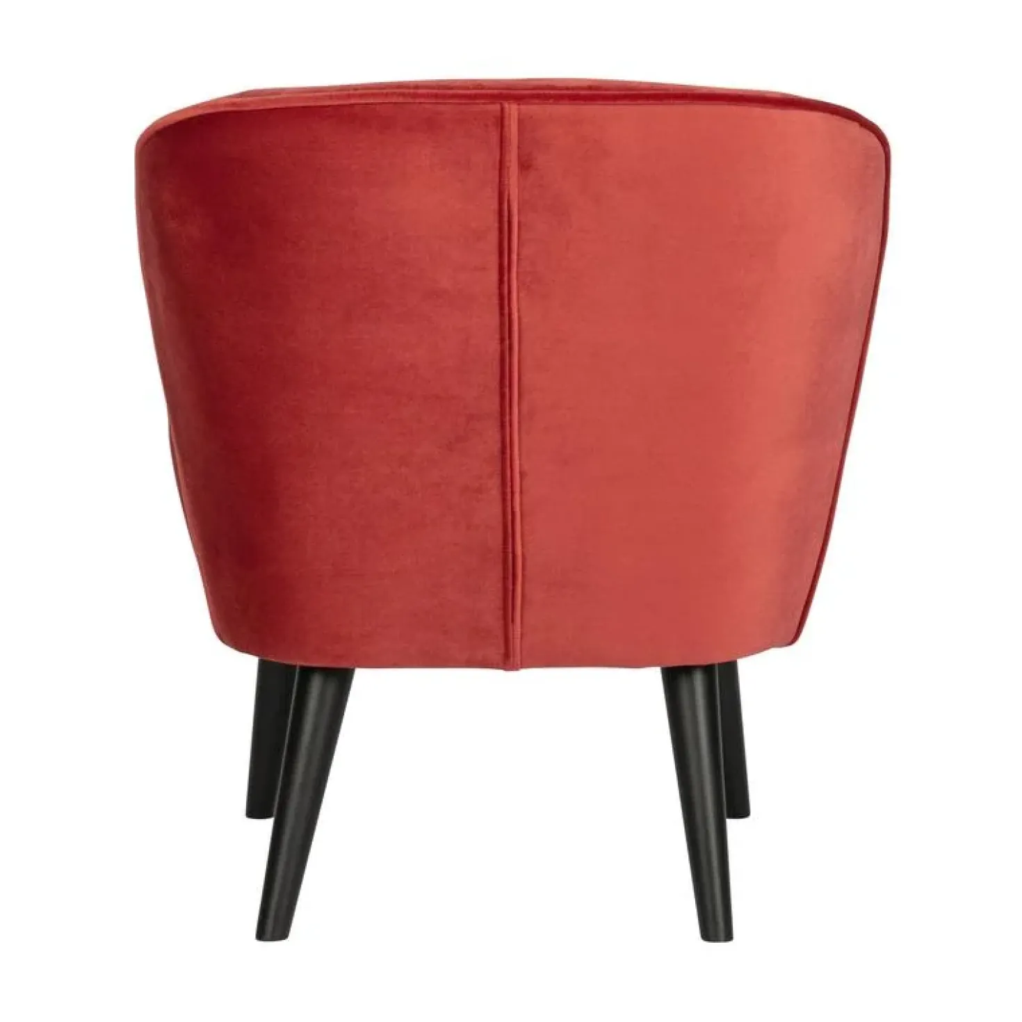 Sara Fauteuil Velvet Framboos