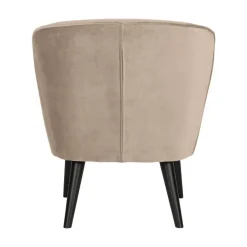 Sara Fauteuil Velvet Khaki