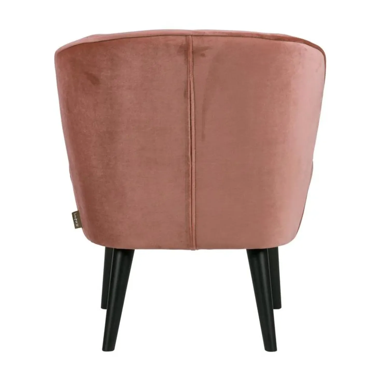 Sara Fauteuil Velvet Oud Roze