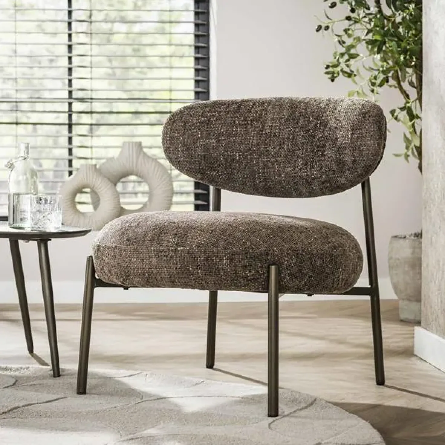 Sarah Fauteuil Bruin