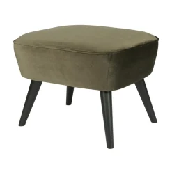 Sara Hocker Op Poten Velvet Warm Groen 56cm