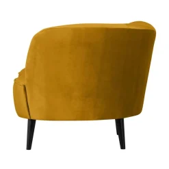 Sara Lounge Fauteuil Rechts Velvet Oker 112cm