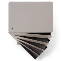 Schoenenkast industrieel Rodman (5 lades) – Taupe metaal
