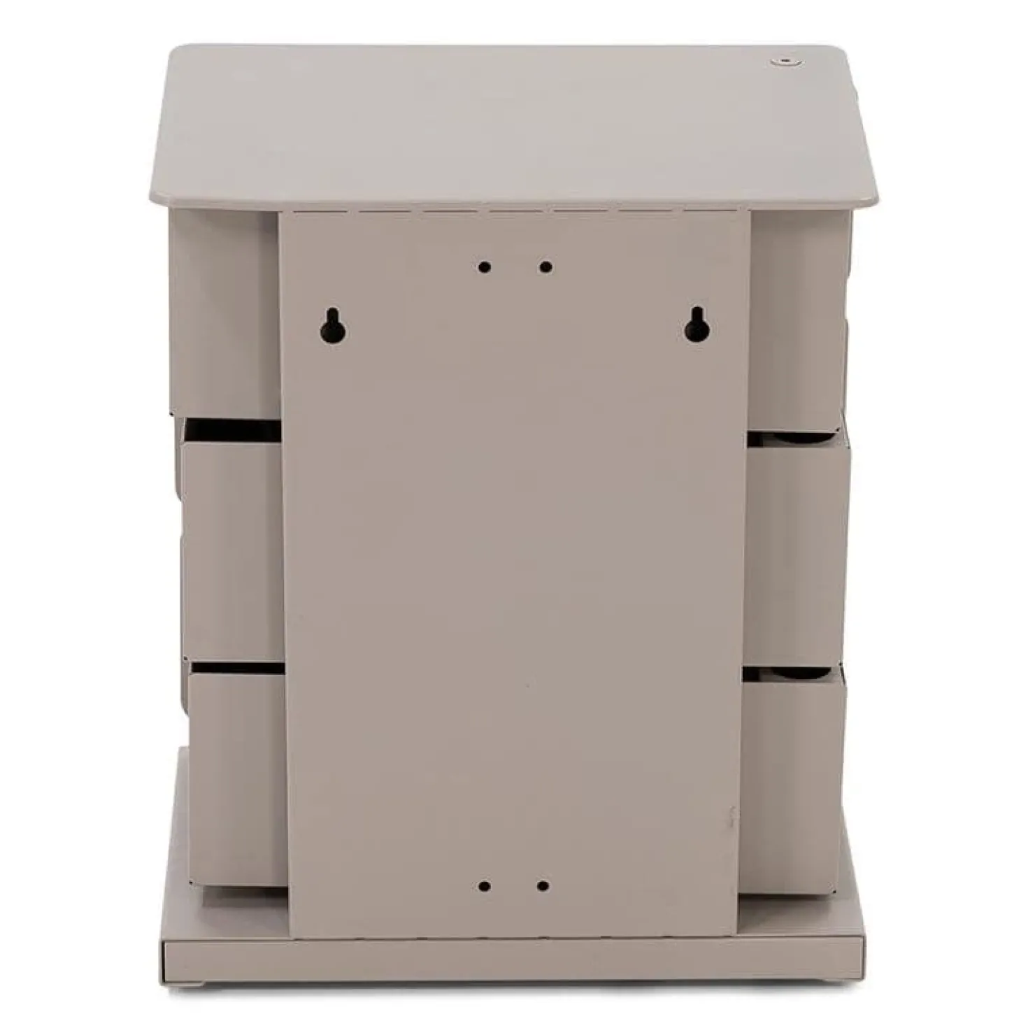 Schoenenkast industrieel Rodman (3 lades) – Taupe metaal