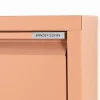 Schoenenkastje industrieel Pippen (1 lade) – Terracotta metaal