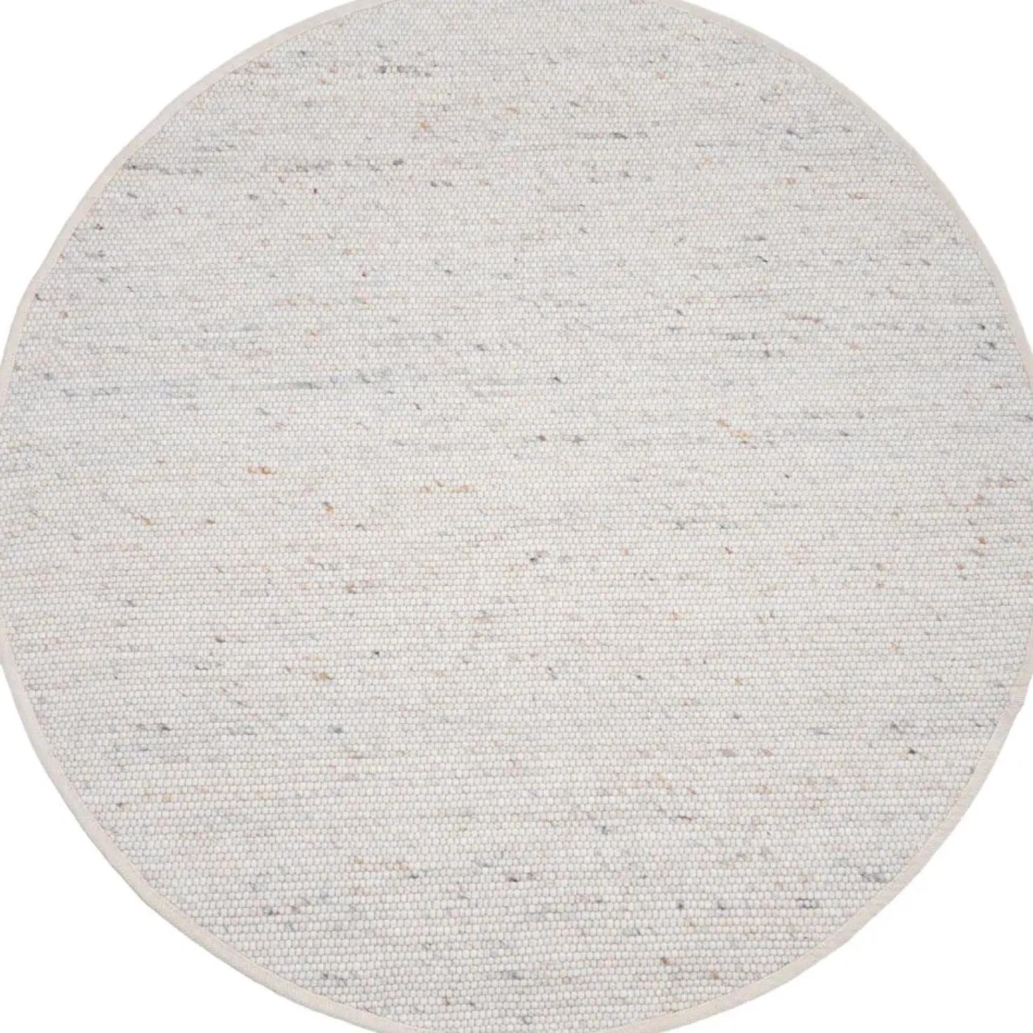 Scott vloerkleed Beige Rond 200x200cm