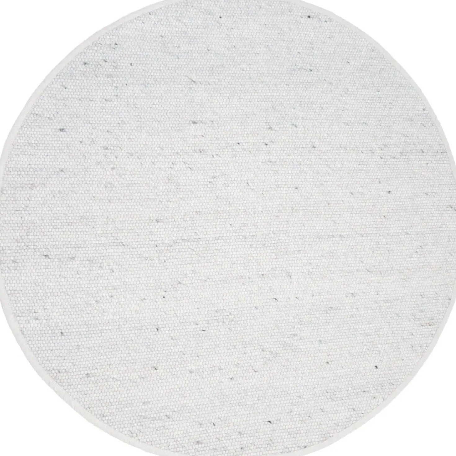 Scott vloerkleed Ivoor Rond 160x160cm