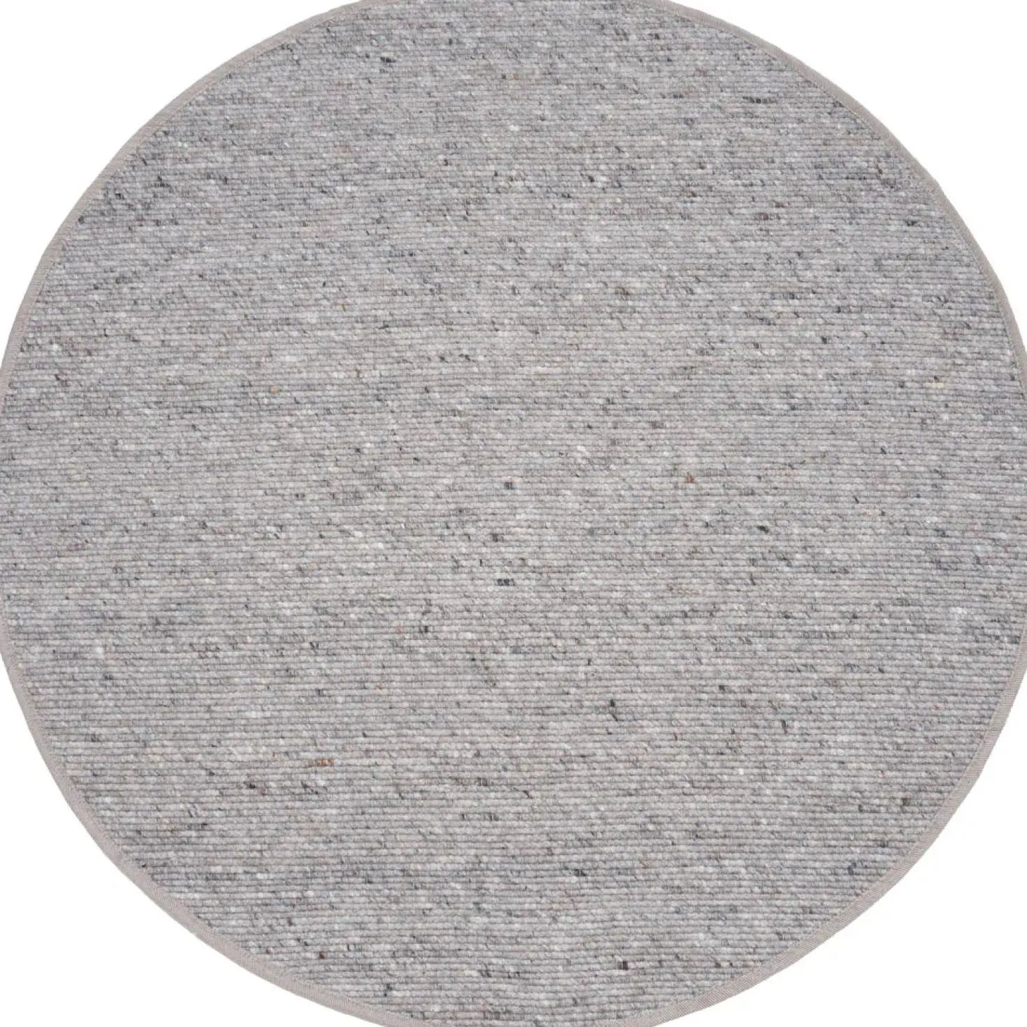 Scott vloerkleed Taupe Rond 200x200cm