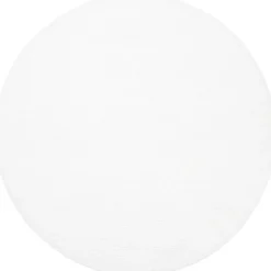 Scott vloerkleed Wit Rond 200x200cm