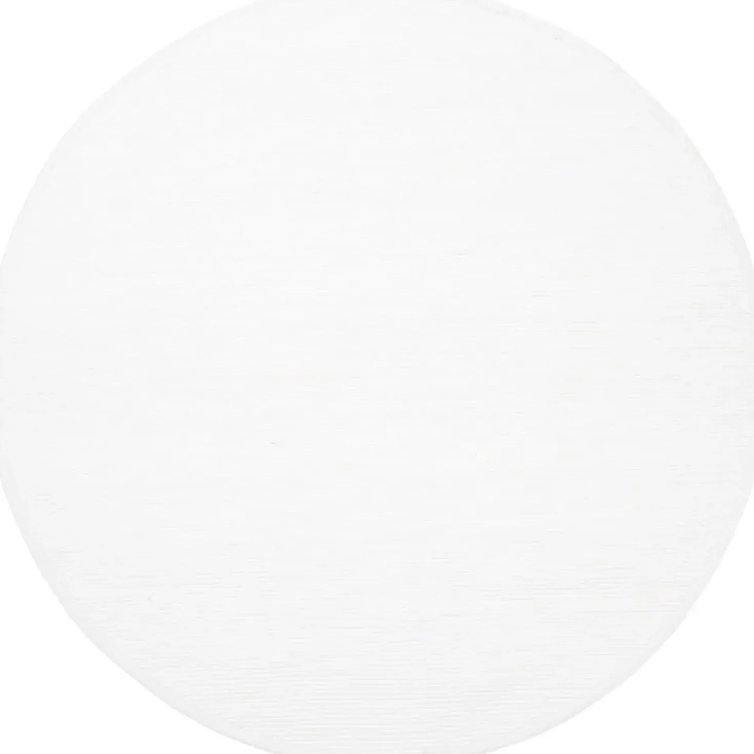 Scott vloerkleed Wit Rond 200x200cm