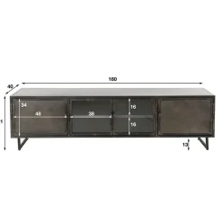 Seattle tv meubel industrieel 180cm