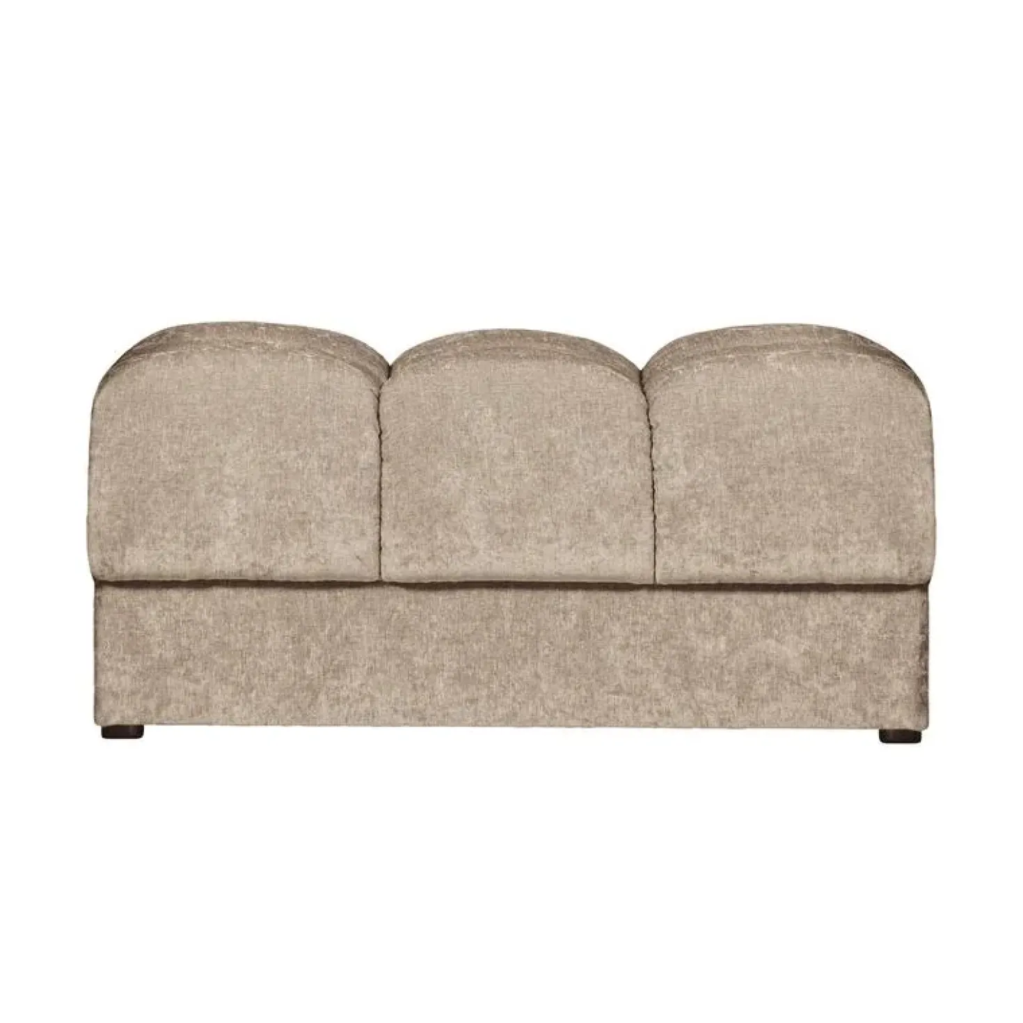 Second Date Hocker Velvet Nougat 82cm