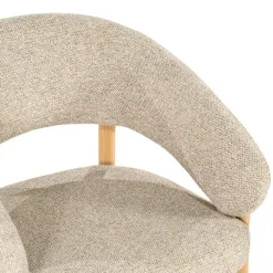 Sedia Eetkamerstoel met armleuning Naturel