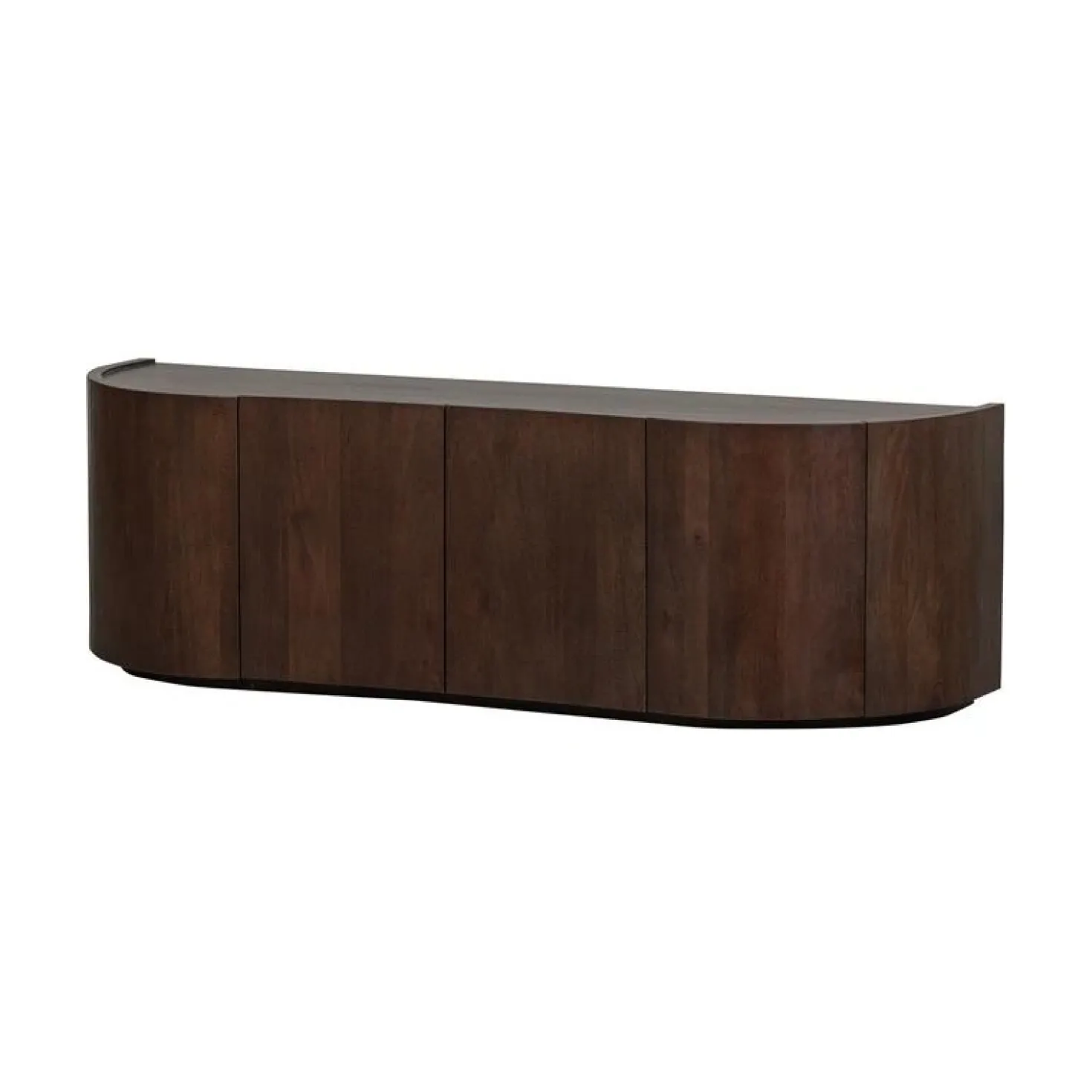 Sense Dressoir 4-Deurs Mangohout Walnoot 160cm
