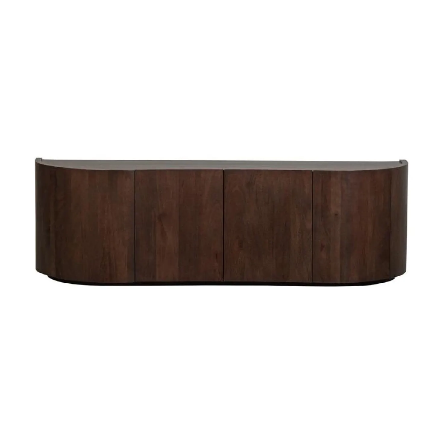 Sense Dressoir 4-Deurs Mangohout Walnoot 160cm