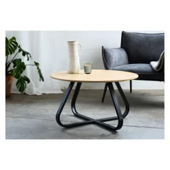 Sera Salontafel rond 80 cm naturel