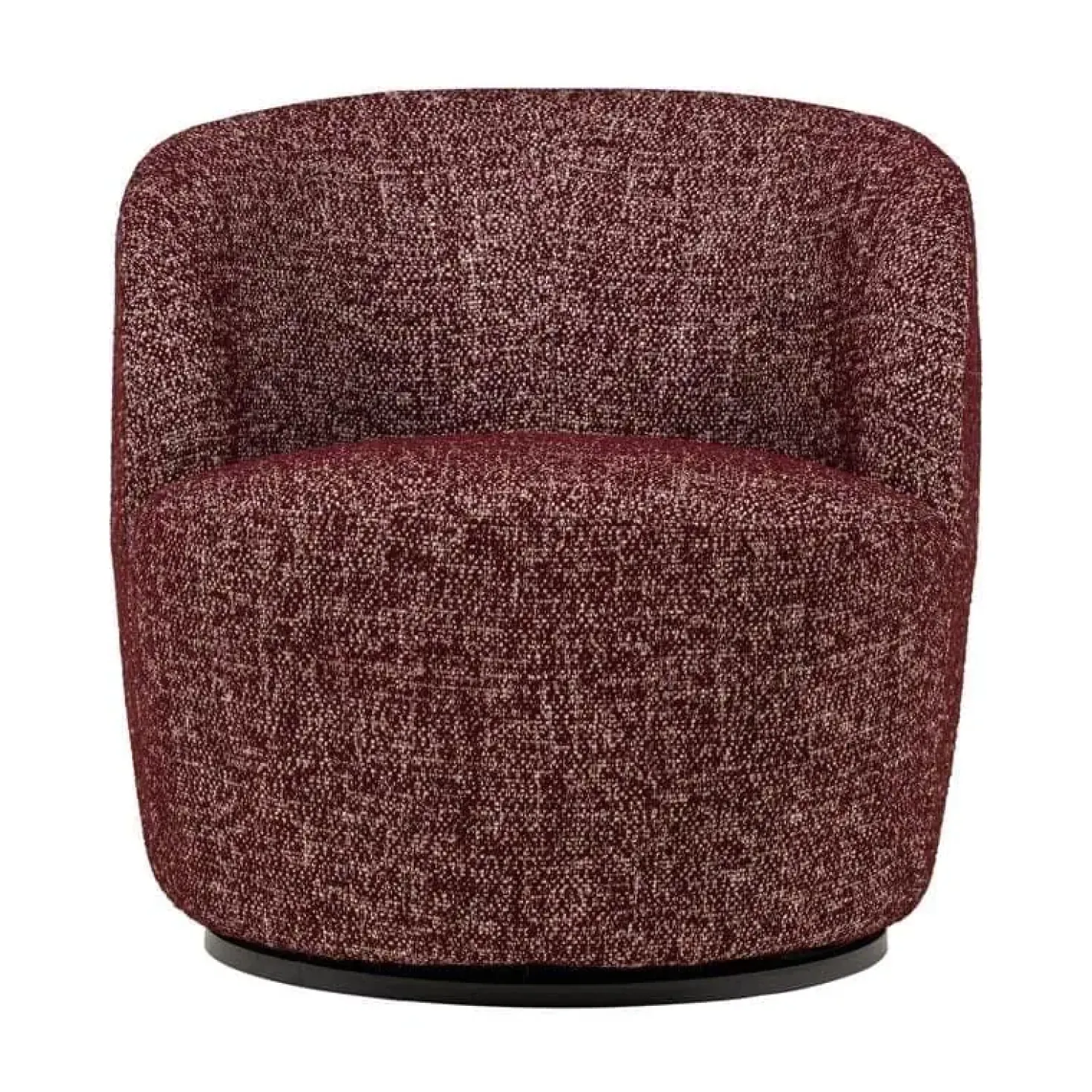 Serra Draaifauteuil Bordeauxrood Melange