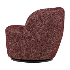 Serra Draaifauteuil Bordeauxrood Melange