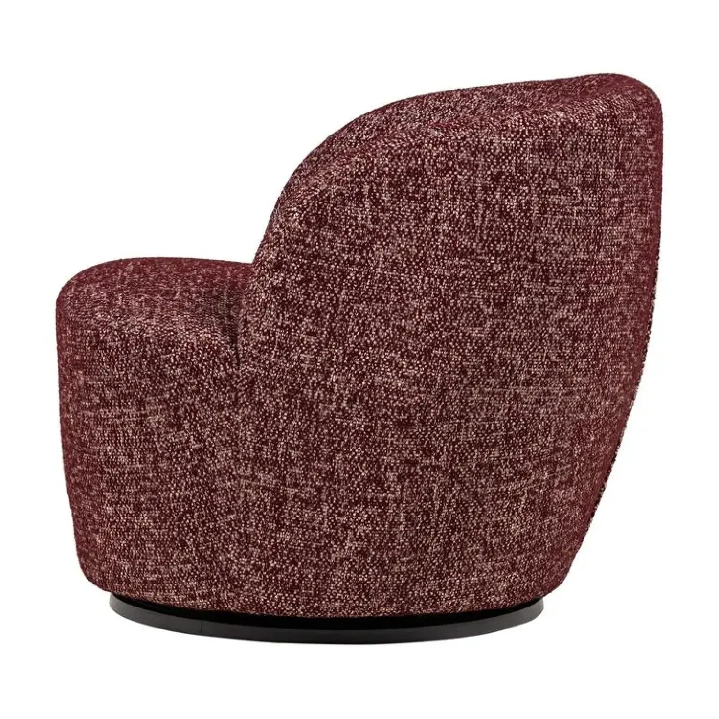 Serra Draaifauteuil Bordeauxrood Melange