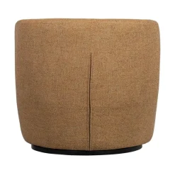 Serra Draaifauteuil Geweven Stof Curry Melange