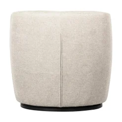 Serra Draaifauteuil Geweven Stof Off White