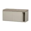Settle Down Tv meubel/bankje dust met zitkussen 108 cm