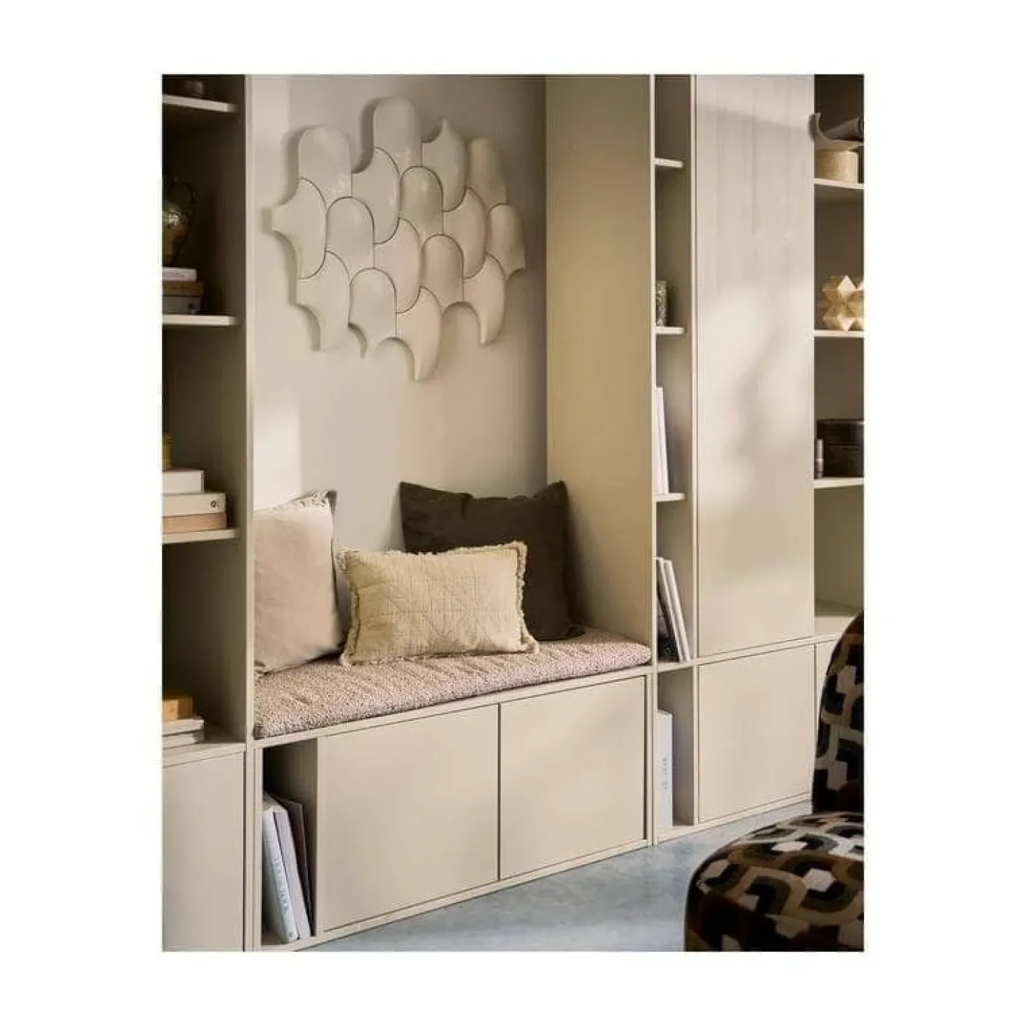 Settle Down Tv meubel/bankje dust met zitkussen 108 cm