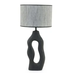 Shiboo tafellamp hout naturel zwart